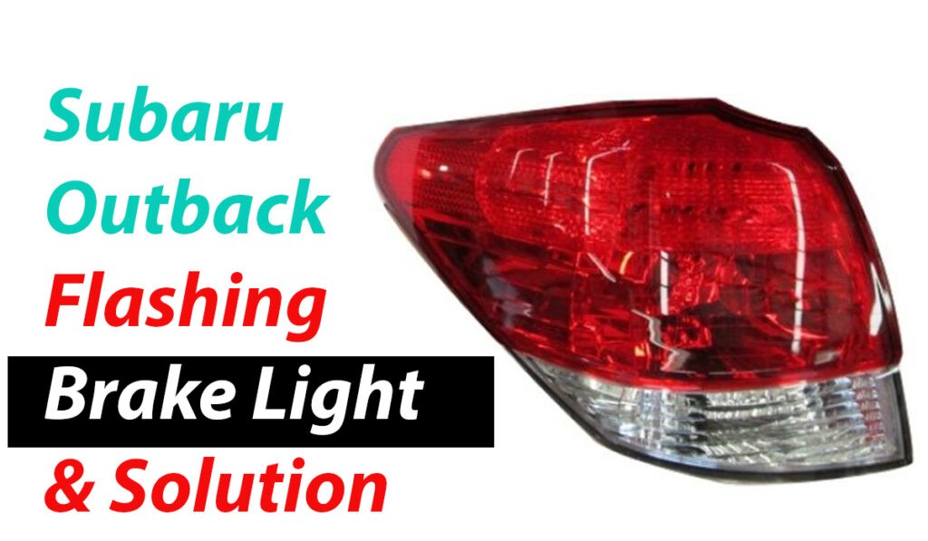 subaru outback brake light replacement