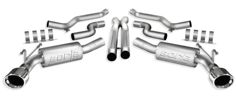 3. The Borla ATAK Stainless Steel Aggressive Cat Back Exhaust System
