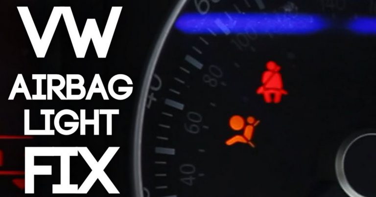 How to clear airbag light on Volkswagen