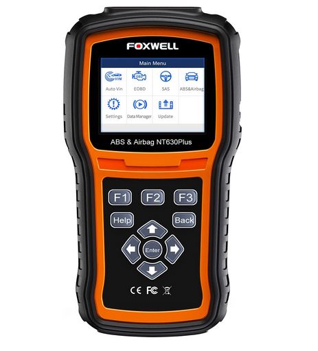10. FOXWELL NT630 Elite OBD2 ABS SRS Affordable Bidirectional Scan Tool
