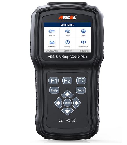 9. ANCEL AD610 Elite Automotive OBDII ABS SAS Actuator Affordable Bi Directional Scan Tool